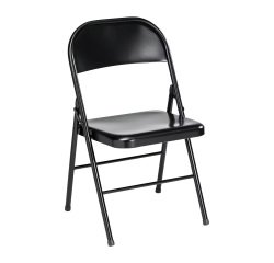 Sedia pieghevole in metallo 