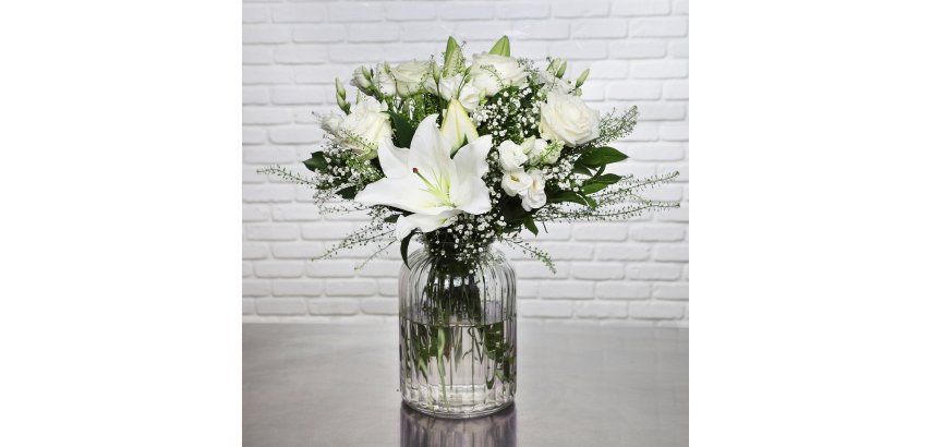 Bouquet Prestige de fleurs naturelles
