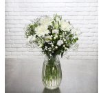 Petit bouquet champêtre de fleurs naturelles