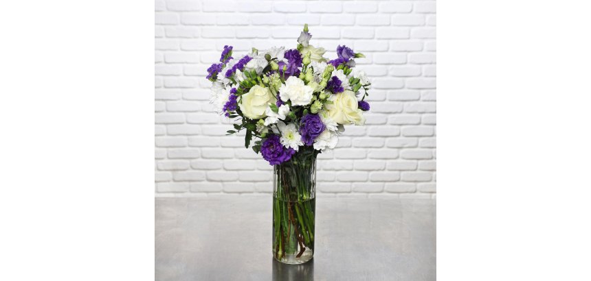 Bouquet de fleurs naturelles parfumées