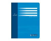 Cahier d'essai piqué Calligraphe 7000 17 x 22 cm grands carreaux 96 pages - Assortis