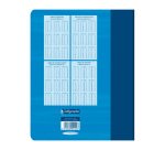 Cahier d'essai piqué Calligraphe 7000 17 x 22 cm grands carreaux 96 pages - Assortis