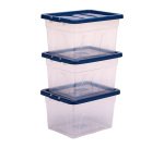 Boîte de rangement plastique emboîtable Fellowes 22 L