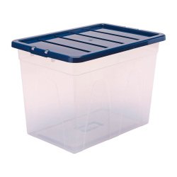 Boîte de rangement plastique emboîtable 64L?