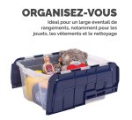 Caisses de rangement emboîtables Fellowes 45 L