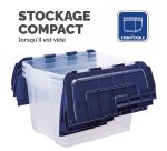 Caisses de rangement emboîtables Fellowes 55 L