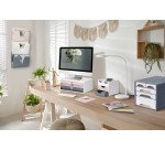 Lot de 4 range-revues Cep Mineral - couleurs assorties