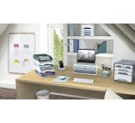 Lot de 5 corbeilles à courrier Riviera CEP couleurs assorties