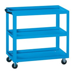 Carrello monoblocco MG402/G con 3 ripiani, 800 x 450 x 800 mm