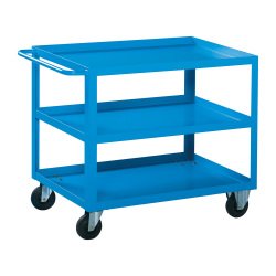 Carrello monoblocco MG405 con 3 ripiani, 920 x 600 x 840 mm