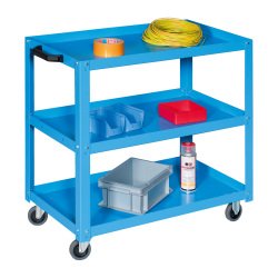Carrello componibile MG402 con 3 ripiani, 800 x 450 x 800 mm