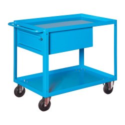 Carrello monoblocco MG405A/A con 2 ripiani e cassetto, 920 x 600 x 840 mm