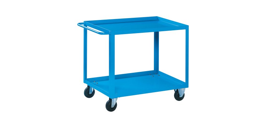 Carrello monoblocco MG405/A con 2 ripiani, 920 x 600 x 840 mm