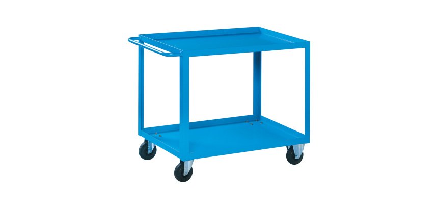 Carrello monoblocco MG405/A con 2 ripiani, 920 x 600 x 840 mm