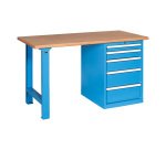 Banco da lavoro componibile RX 150 10, 1500 x 700 x 865 mm