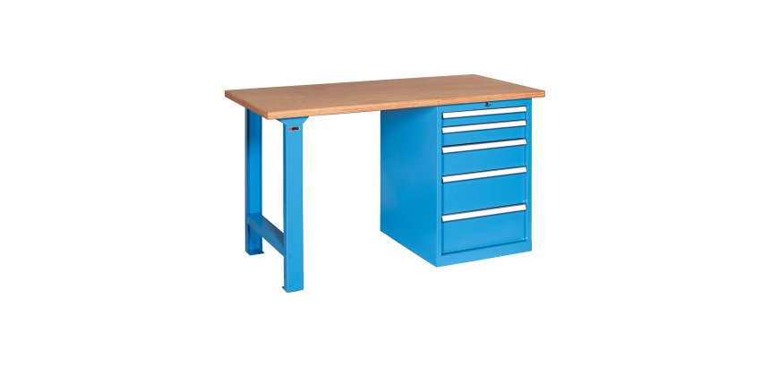 Banco da lavoro componibile RX 150 10, 1500 x 700 x 865 mm