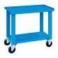 Banco da lavoro monoblocco su ruote MG 132 con piano in lamiera, 1000 x 700 x 870 mm