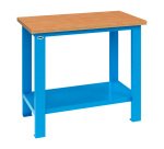 Banco da lavoro monoblocco MG 105 con piano in legno, 1000 x 700 x 885 mm