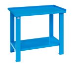 Banco da lavoro monoblocco MG 101 con piano in lamiera, 1000 x 700 x 890