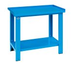 Banco da lavoro componibile MG 101S con piano in lamiera, 1000 x 700 x 890