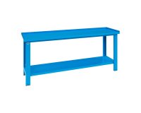 Banco da lavoro componibile MG 103S con piano in lamiera, 2000 x 700 x 890 mm