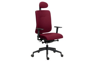Office chair Sitizen fabric with 3D armrests and headrest