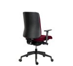 Chaise de bureau Ofys tissu avec accoudoirs 3D