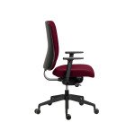 Chaise de bureau Ofys tissu avec accoudoirs 3D