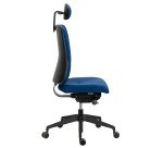 Silla de oficina Sitizen tejido con reposacabezas