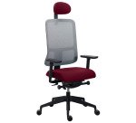 Bürostuhl Sitizen Mesh mit 4D-Armlehnen und Kopfstütze