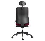 Chaise de bureau Sitizen tissu avec appui-tête