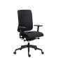 Chaise de bureau Sitizen tissu avec accoudoirs 4D