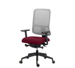Chaise de bureau Ofys maille avec accoudoirs 4D