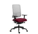 Chaise de bureau Ofys maille avec accoudoirs 4D