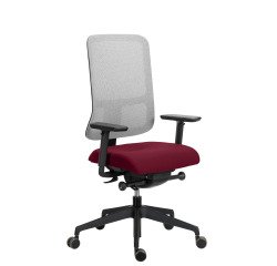 Chaise de bureau Ofys maille avec accoudoirs 4D