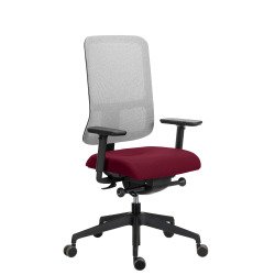 Chaise de bureau Ofys maille avec accoudoirs 4D