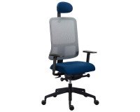 Bureaustoel Sitizen mesh, 3D-armleuningen, hoofdsteun