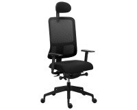 Office chair Sitizen mesh, 3D armrests, black headrest