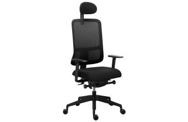 Office chair Sitizen mesh, 3D armrests, black headrest