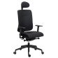 Chaise de bureau Sitizen tissu avec accoudoirs 3D et appui-tete
