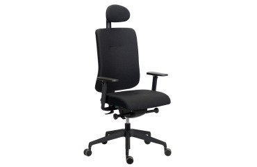 Office chair Sitizen fabric with 3D armrests and headrest