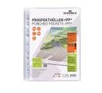 Pochettes perforées Durable Prenium A4 polypropylène grainé 8/100e - Boîte de 100