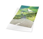 Chemise coin plastique Durable A4 polypropylène 10/100e incolore - Boîte de 100