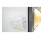 Trieur mural magnétique 2 cases Durable Flexiplus A4