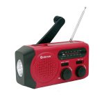 Linterna radio solar dinamo