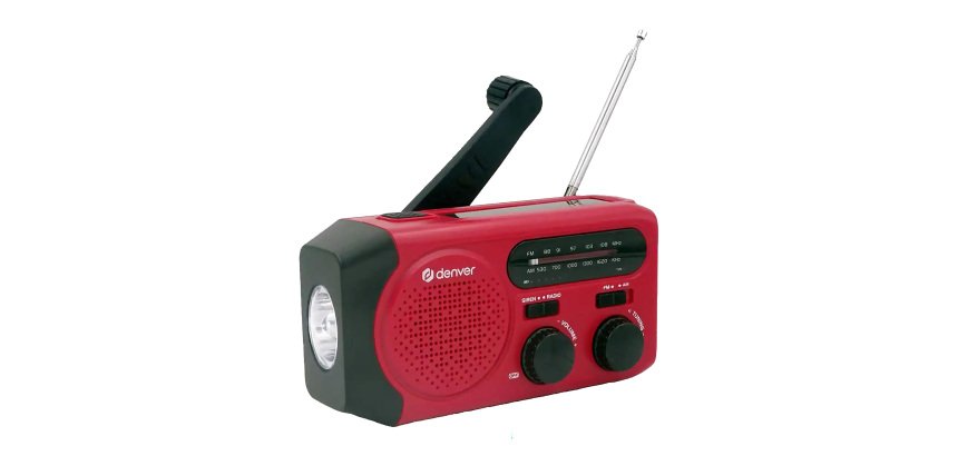 Linterna radio solar dinamo