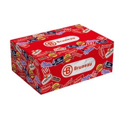Caja degustación de galletas y chuches -  Milka, Lu, Haribo, M&M's