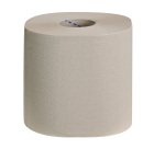 Maxi bobine d'essuyage à dévidage central Lucart EcoNartural havane - Colis de 6