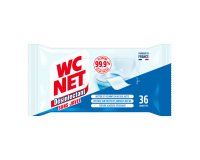 Lingettes nettoyantes désinfectantes WC Net - Paquet de 36