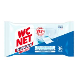 Disinfectant Toilet Cleaning Wipes Net - Pack of 36